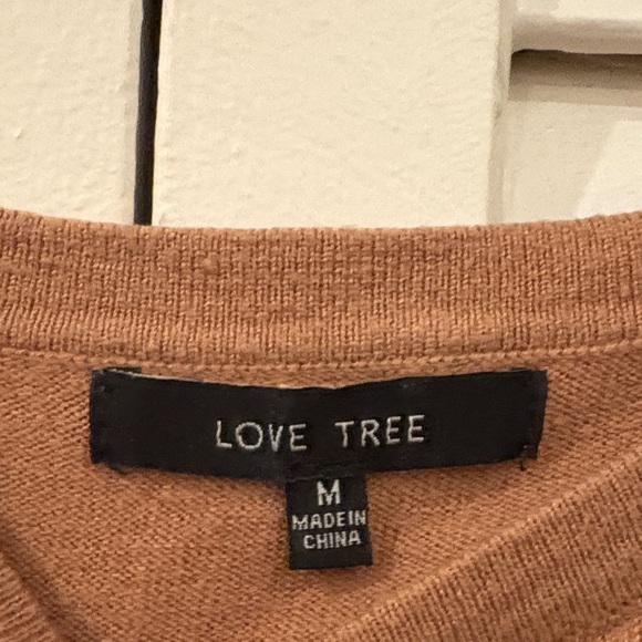 Women's Tan Sweater - Picture 2 of 10